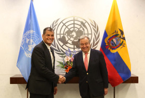 Discurso Presidente Rafael Correa en la Ceremonia de Traspaso de la Presidencia Pro tempore del G77+China, de Tailandia a Ecuador