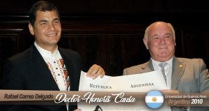 Doctorado Honoris Causa, Universidad de Buenos Aires – Argentina